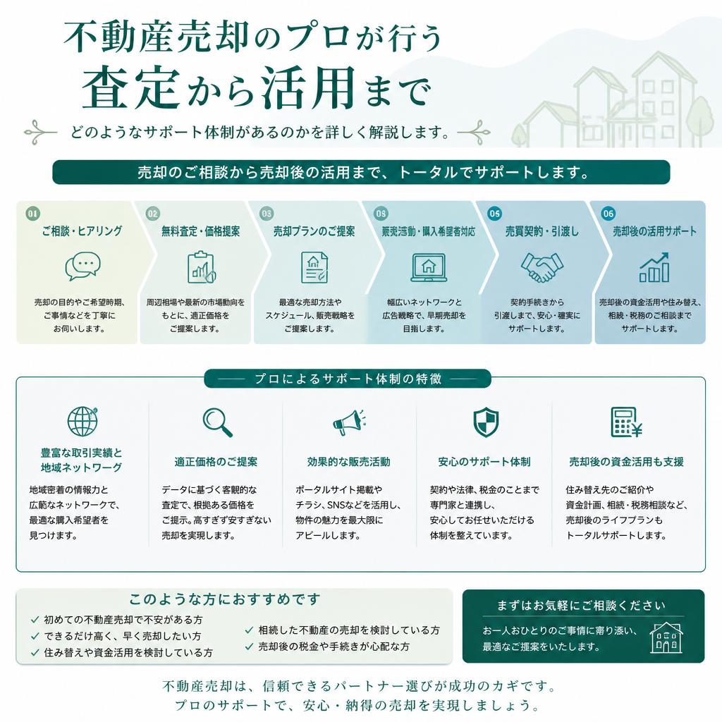 専門家によるサポート