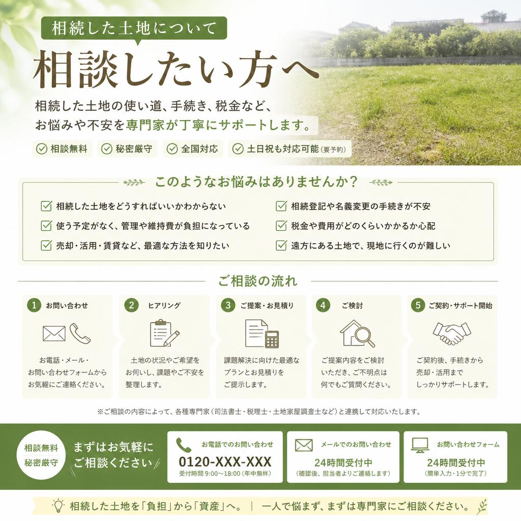 お問い合わせ・相談のご案内