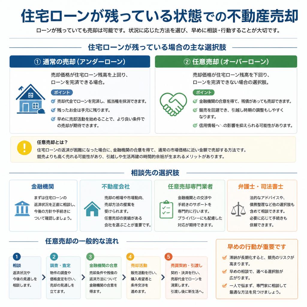 4. 住宅ローンが残っている場合の対応
