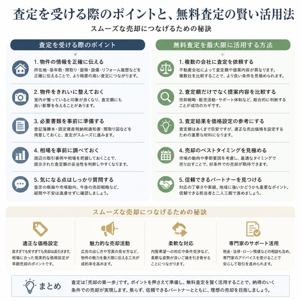 4. 無料査定の活用法