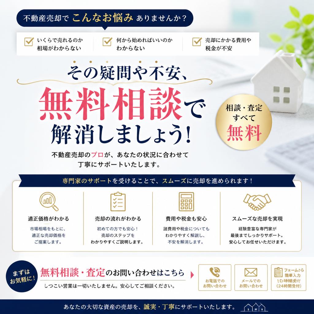 7. まずは無料相談を！