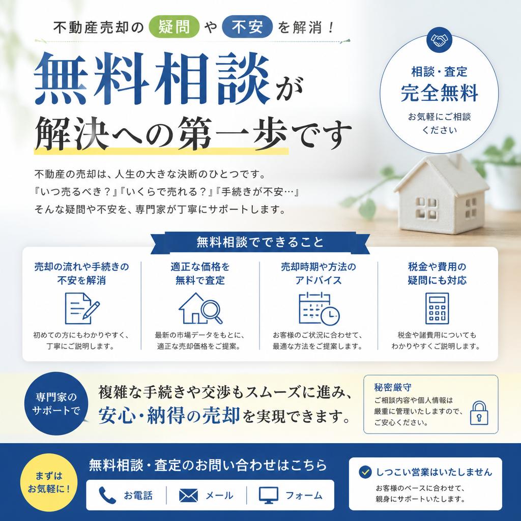 7. まずは無料相談を！