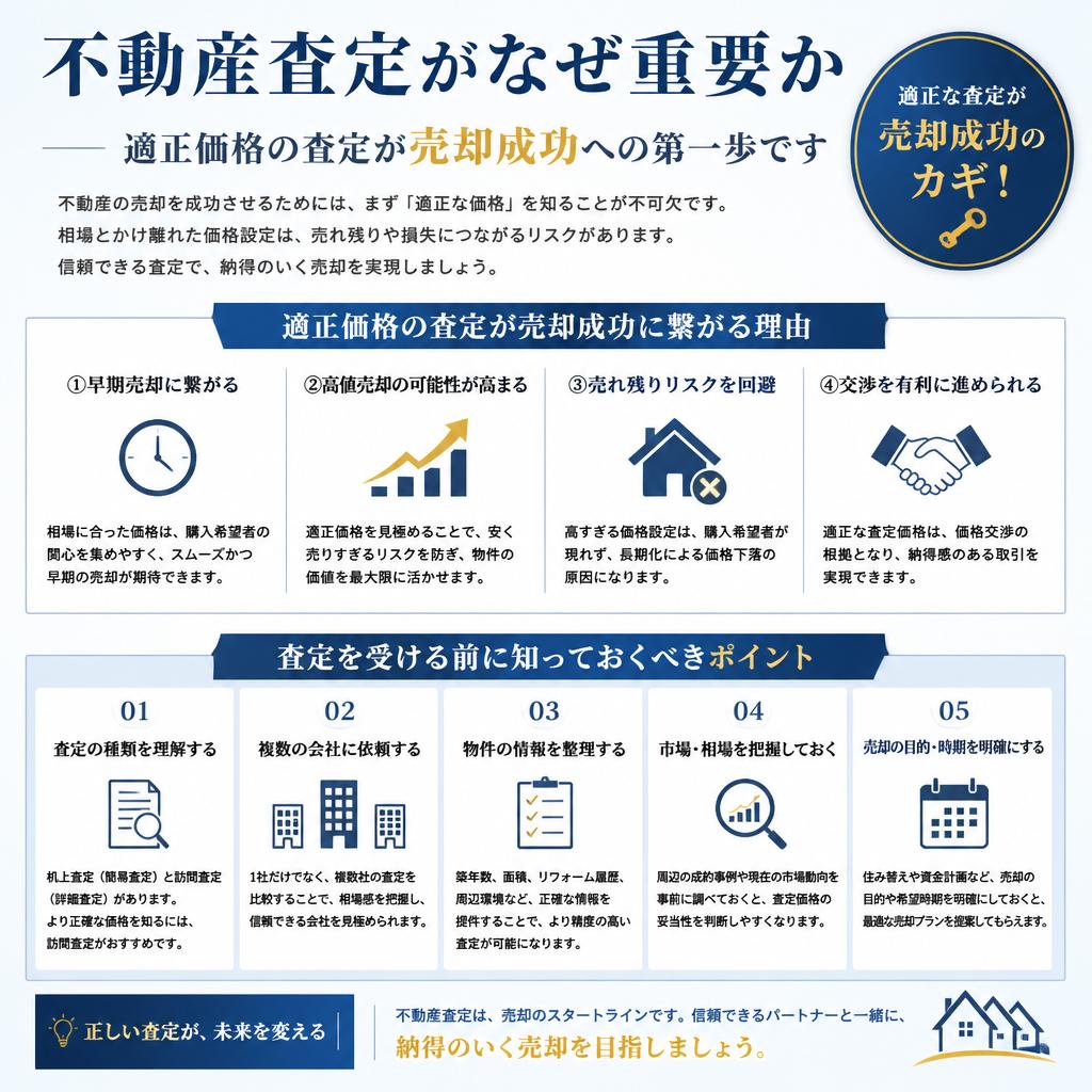 不動産査定の重要性