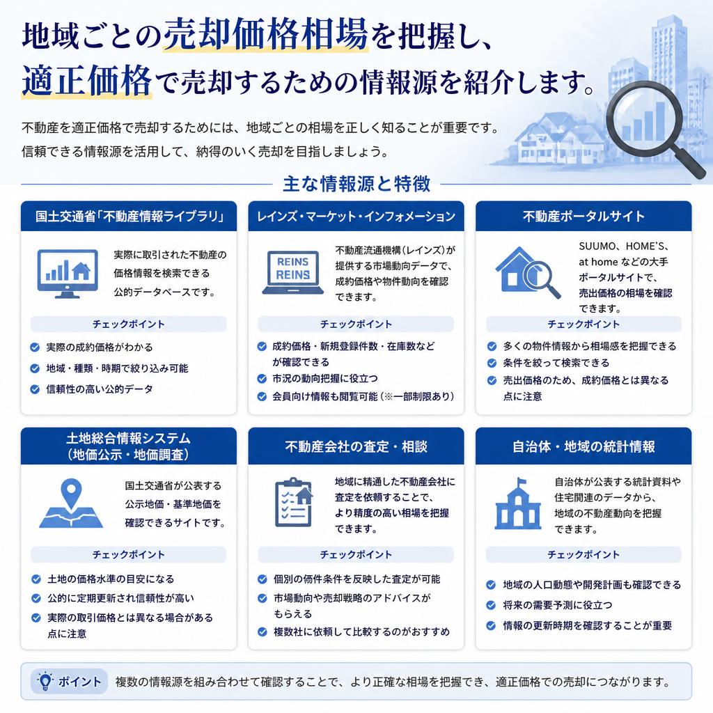 5. 売却価格相場の把握は必須