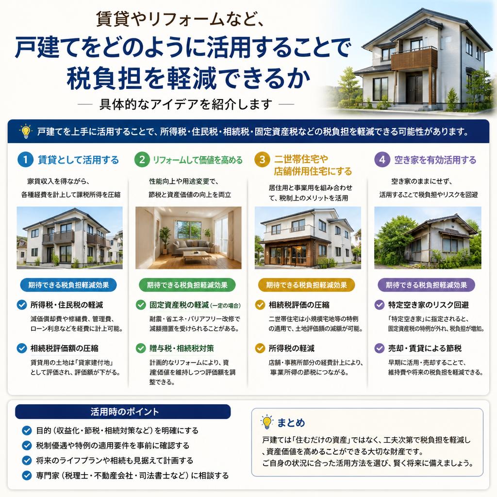 4. 戸建ての有効活用法