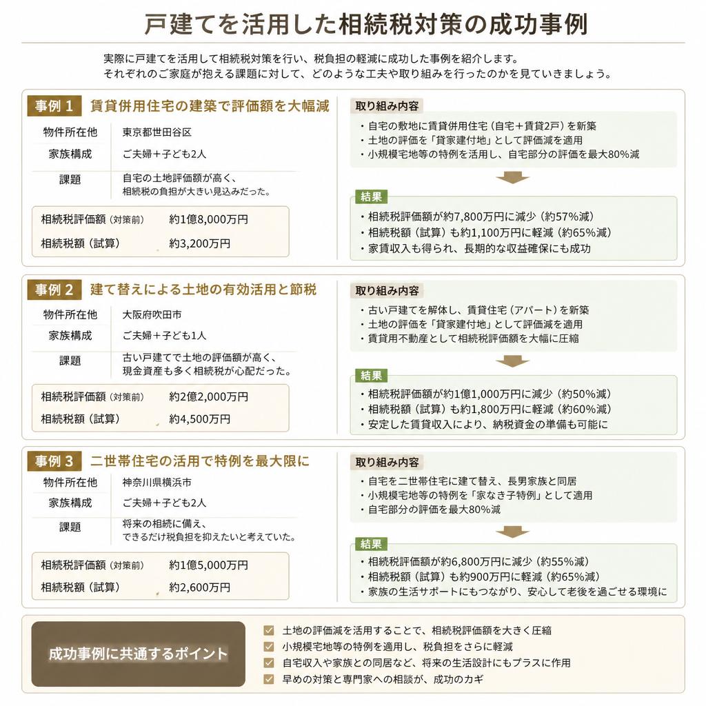 5. 先人の成功事例 〜戸建て活用による相続税対策〜