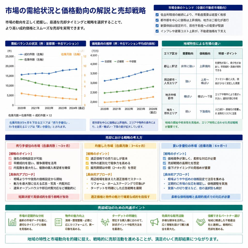 不動産市場の動向を知る