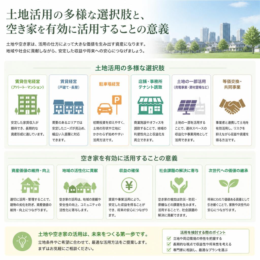 2. 新しい土地活用の重要性