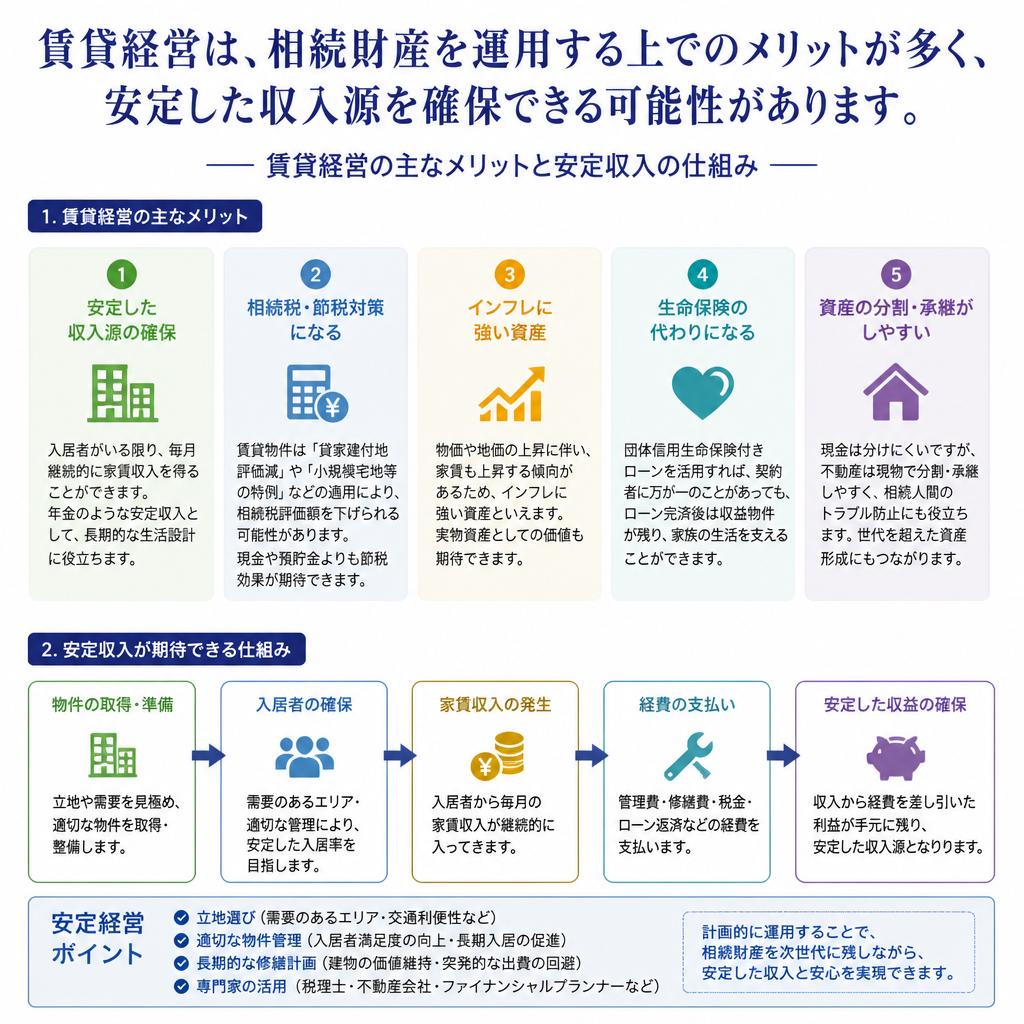 賃貸経営のメリット