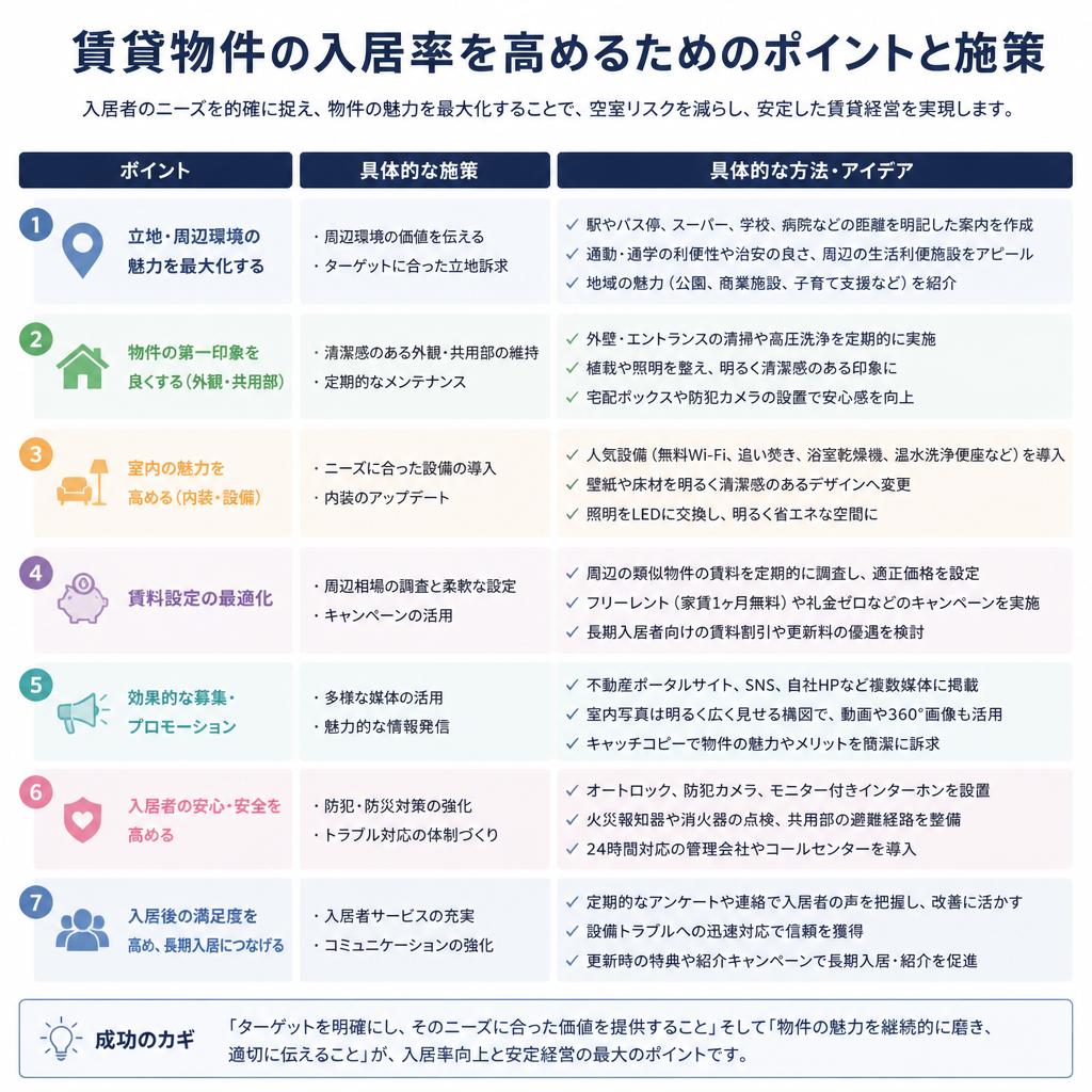 入居率向上のための戦略