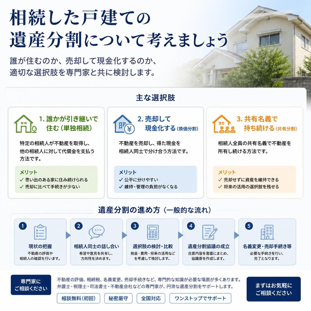 遺産分割の選択肢
