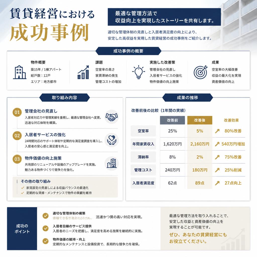 賃貸経営の成功事例