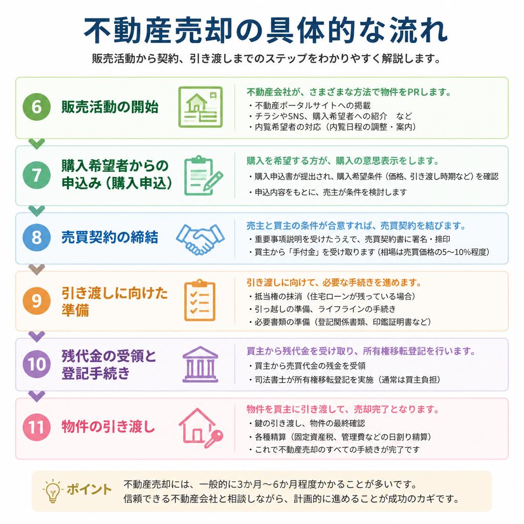 初心者向けの不動産売却の流れ