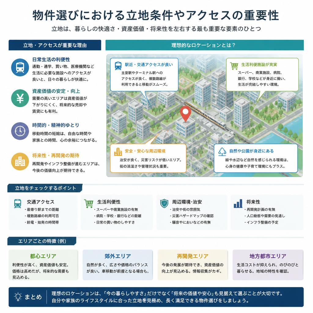 立地とアクセスの基本