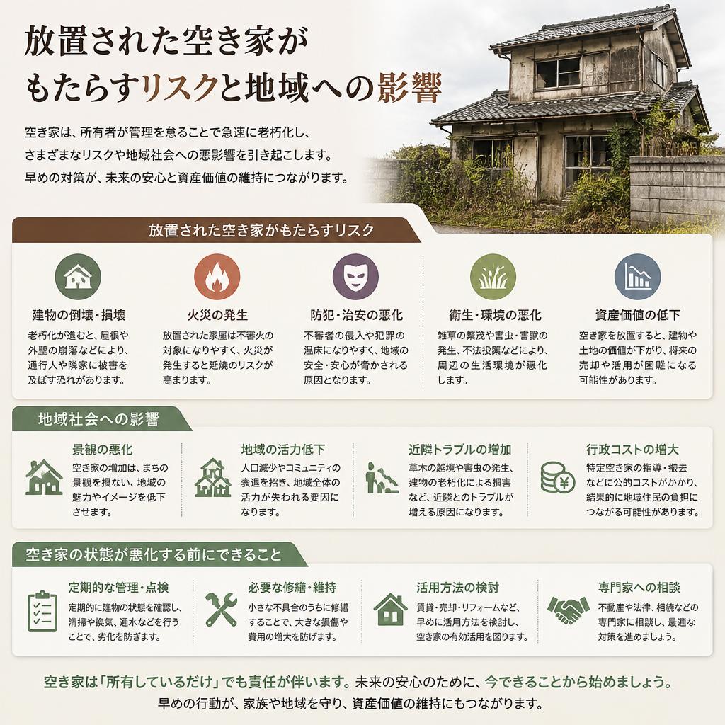知られざる空き家のリスク