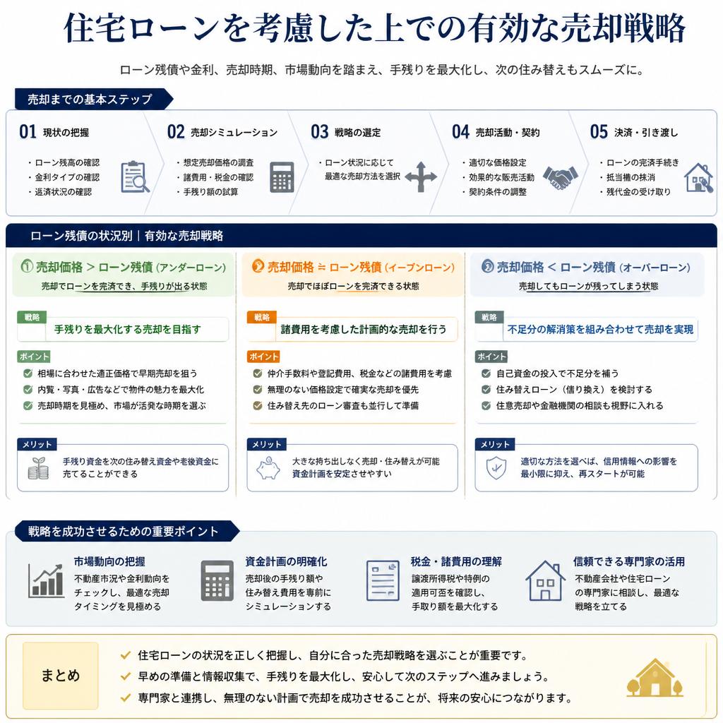5. 住宅ローンが影響する売却戦略