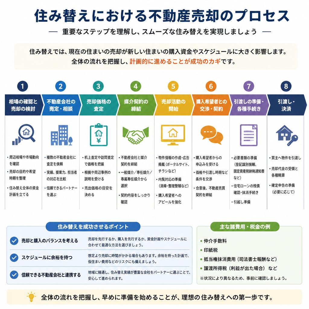 不動産売却の流れ