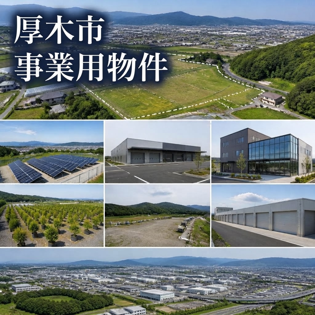 調整区域土地の活用法と厚木市の事業用物件の可能性を探る！