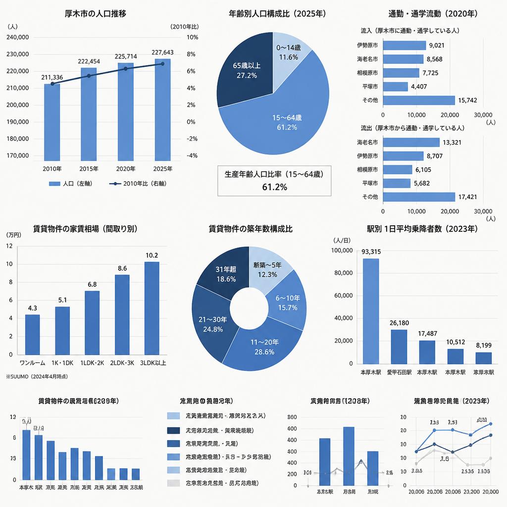 市場調査：厚木市の賃貸ニーズ