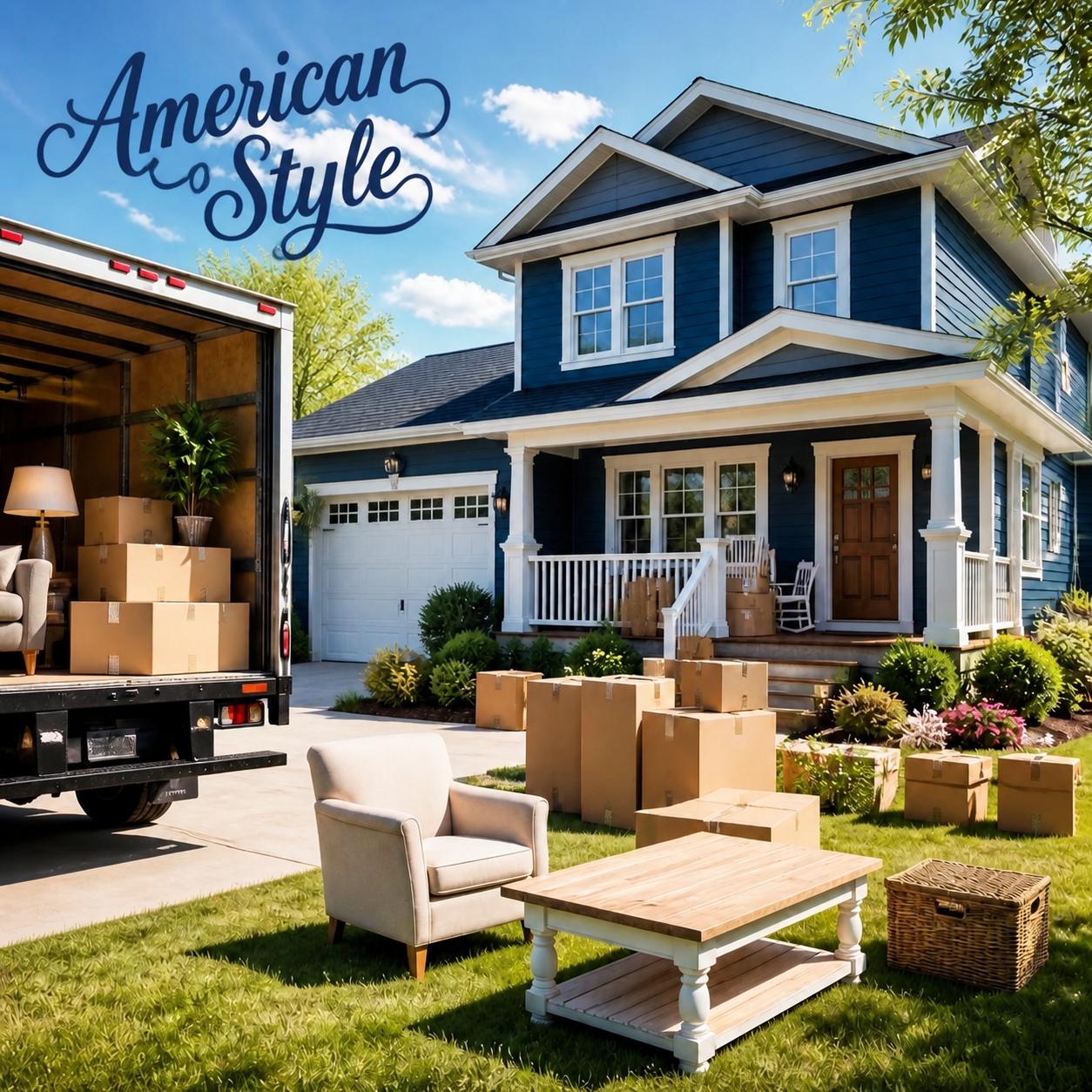 アメリカンスタイルの住み替え、家族の新たなスタートを！