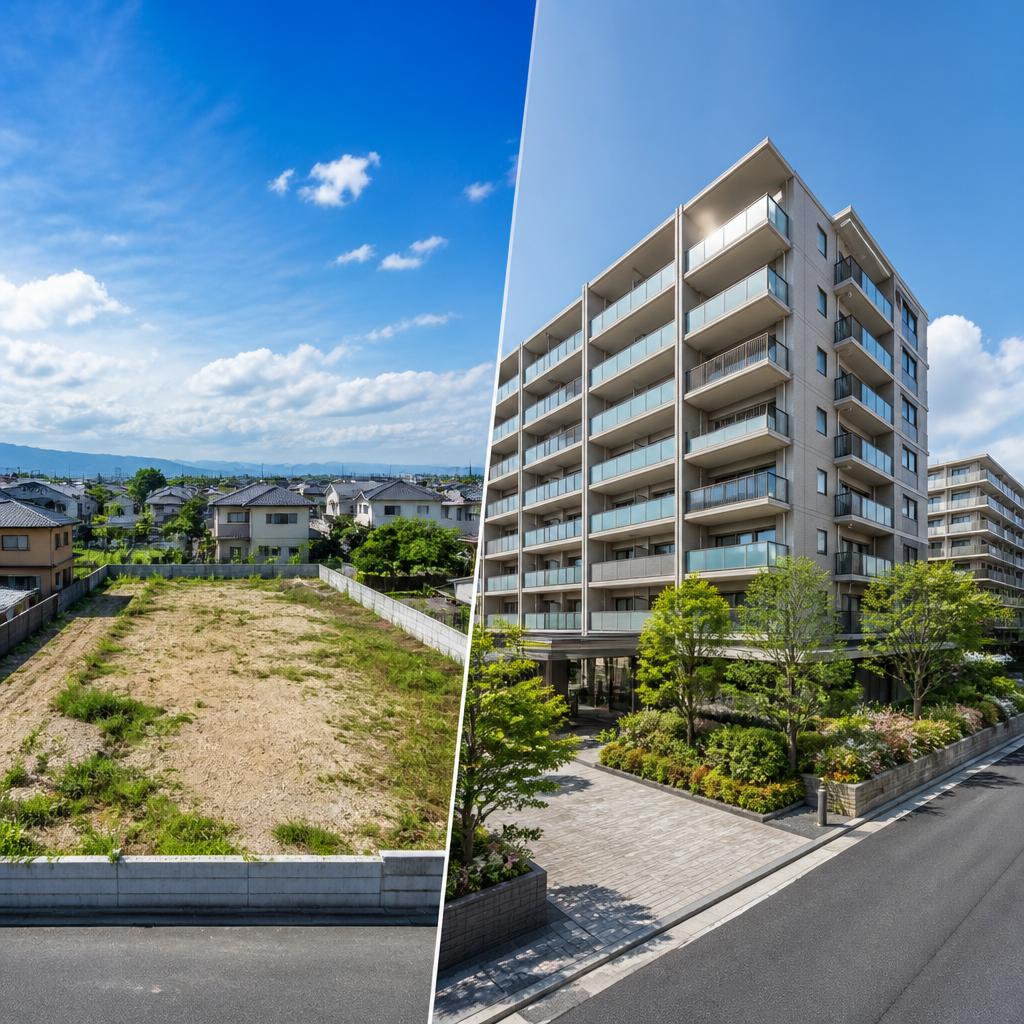 土地とマンションの特徴