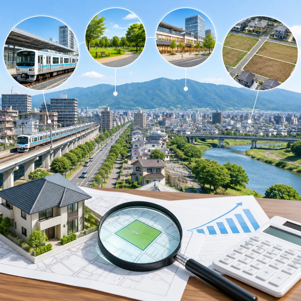 厚木市の不動産市場を味方に！地域特性から考える土地の価値